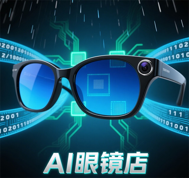 ai摄像拍照录像智能眼镜海报
