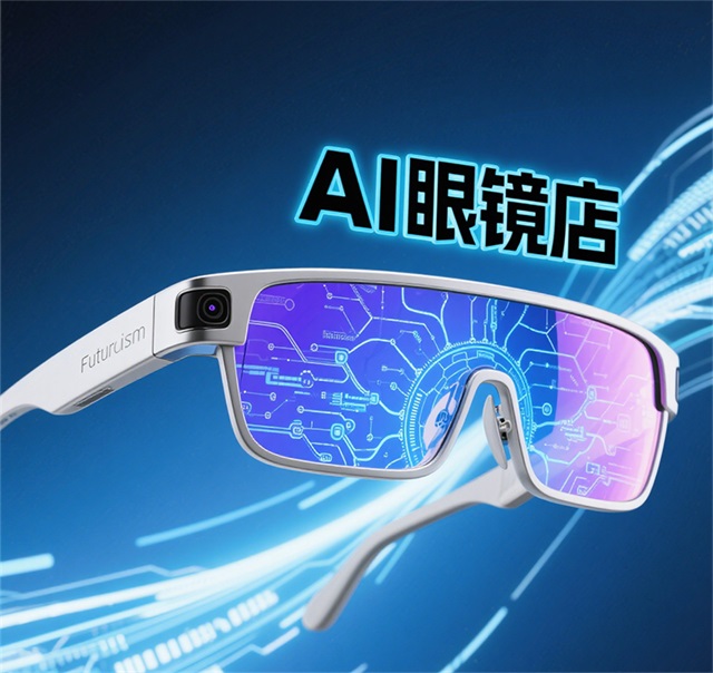 ai智能对话语音通话眼镜图片